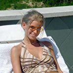 First pic of Blonde Teen Nude Sun Bathing Photos