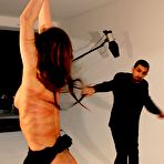 Third pic of Studio whipping shooting with a cute blonde model!