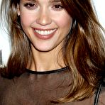 Second pic of Jessica Alba posing at Golden Globes event