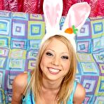 First pic of blonde bunny Shawna Lenee gets a huge cumloaded cock for easter @ Freaks of Cock