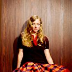 Second pic of Amanda Seyfried sexy posing scans from magazines