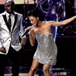 Third pic of Nicole Scherzinger sexy performs in short dress on American Music Awards stage