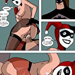 Fourth pic of Harley Quinn gets forced to suck as licked by dick \\ Online Super Heroes \\