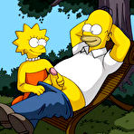 Second pic of Lisa Simpson getting tied dick then bombed in mouth \\ Comics Toons \\