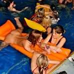 Fourth pic of Eromaxx :: Naughty women in awesome wild group sex orgy pool side