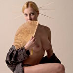 First pic of Jamie Narkiss - Jamie Narkiss takes her black robe off and shows us her perky little breasts.