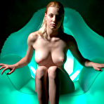 First pic of Jamie Narkiss - Jamie Narkiss takes her clothes off on the chair and shows us her big breasts.