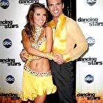 Fourth pic of Audrina Patridge posing at premiere of Dancing With The Stars Season 11