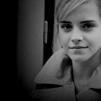 Third pic of Emma Watson various black-&-white scans from mags