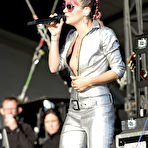 Third pic of Lily Allen titlip and upskirt on a stage