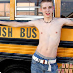 Third pic of We pick up Kyler Moss on the Boycrush bus and Dylan Chambers shows him 10 inches of a good time gay twink dick