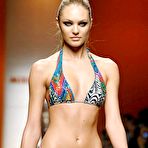 First pic of Candice Swanepoel in sexy bikini and lingerie Victorias Secrets runway pics