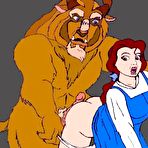 Third pic of Belle and Monster hard sex - Free-Famous-Toons.com