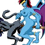 Fourth pic of Dark Stalkers hardcore orgies - Free-Famous-Toons.com