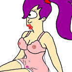 Fourth pic of Futurama girl Leela nude sex - VipFamousToons.com