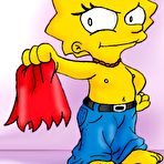 First pic of Lisa Simpson nude posing - Free-Famous-Toons.com