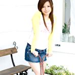 First pic of Riri Kuribayashi - Adorable Asian model has nice legs