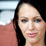 Fourth pic of Jenna Presley Getting Her Cute Face Glazed In Cum
