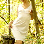 Fourth pic of Ariel Rebel - Ariel Rebel says she goes to the wood to gather flowers but she stripteases there.