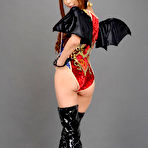 First pic of Sayuri Ono Asian in long boots is batwoman waiting for victims