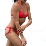 Third pic of Cameron Diaz in red bikinie on the beach