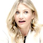 Fourth pic of Cameron Diaz in press conference protraits photoset