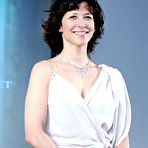 First pic of Sophie Marceau at press conference paparazzi shots