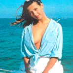 First pic of Young Sophie Marceau sexy and braless mag scans