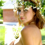 Fourth pic of Hotty Stop / Tamara from 18 Magazine is one amazing looking flower girl with her nice perky boobs