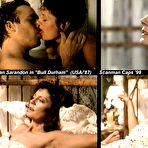 Second pic of Susan Sarandon nude scenes from Bull Ddurham