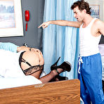 Second pic of Phoenix Marie busty doctor gets drilled hard by the male nurse