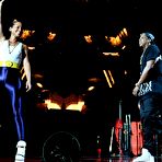 Fourth pic of Alicia Keys performs at Yankee Stadium stage