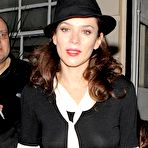 First pic of Anna Friel upskirt and see through paparazzi shots