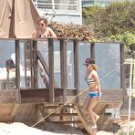 First pic of Avril Lavigne nipple slip at Malibu beach paparazzi shots