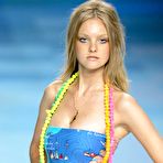 Second pic of Caroline Trentini sexy and see through runway shots