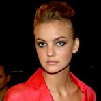 Fourth pic of Caroline Trentini sexy and see through runway shots