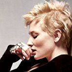 Fourth pic of Cate Blanchett non nude posing scans from mags