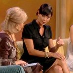 Fourth pic of Catherine Bell exposed her legs at The View