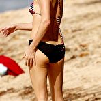 Third pic of Charlize Theron in bikini on the beach