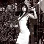 Third pic of Christina Ricci black-and-white scans from mags