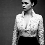 Fourth pic of Christina Ricci black-and-white scans from mags