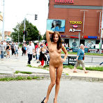 Second pic of NUDE IN PUBLIC with Michaela Isizzu - ALS Scan