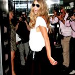 First pic of Elle MacPherson titslip at Britains Next Top Model launch party