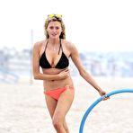 Second pic of Estella Warren wearing a bikini at Venice Beach