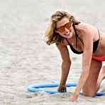 Third pic of Estella Warren wearing a bikini at Venice Beach