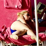 Third pic of Gwyneth Paltrow in various bikinies on the beach