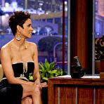 Second pic of Halle Berry legs & cleavage at The Tonight Show with Jay Leno