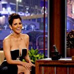 Third pic of Halle Berry legs & cleavage at The Tonight Show with Jay Leno
