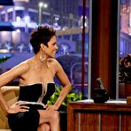 Fourth pic of Halle Berry legs & cleavage at The Tonight Show with Jay Leno