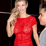 Second pic of Joanna Krupa sexy in red tight dress